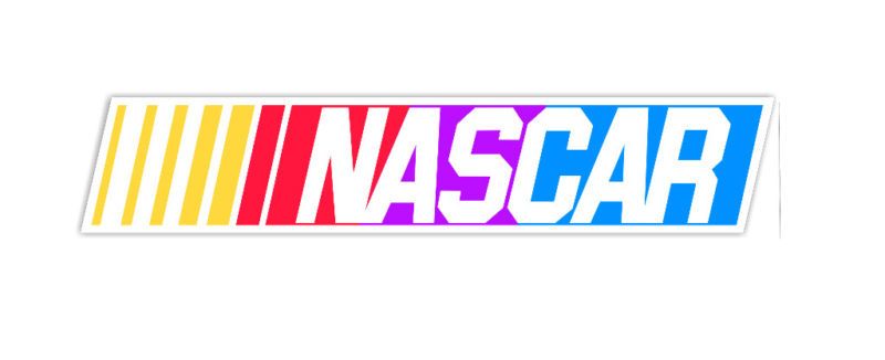 NASCAR racing logo decal sticker  