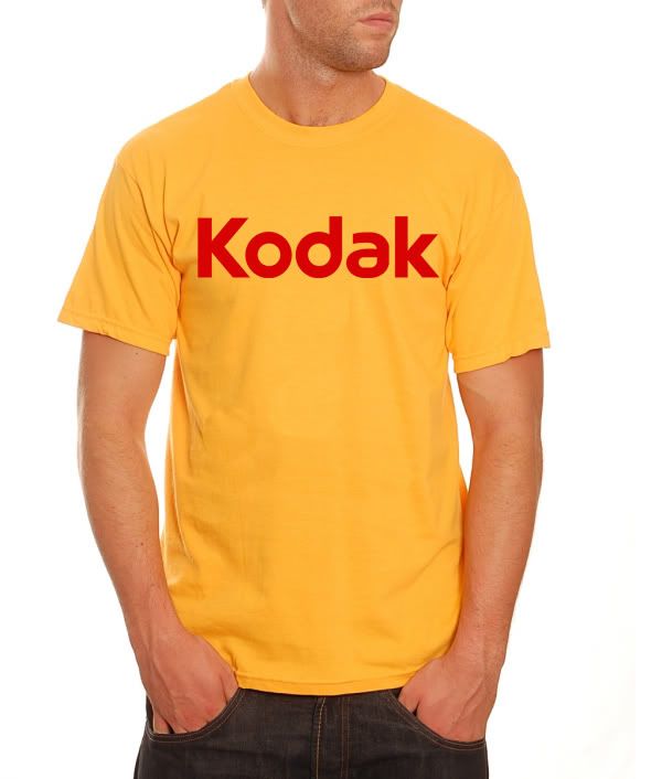 Kodak Camera Logo T Shirt Photography Cool Retro *NEW*  
