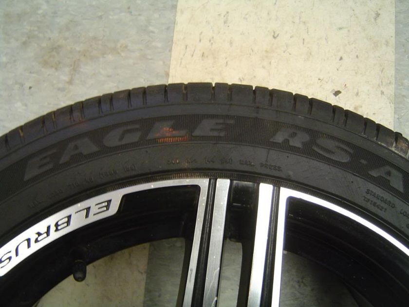 08 09 Pontiac G8 GT GXP Wheels Tires 18x8 Elbrus  