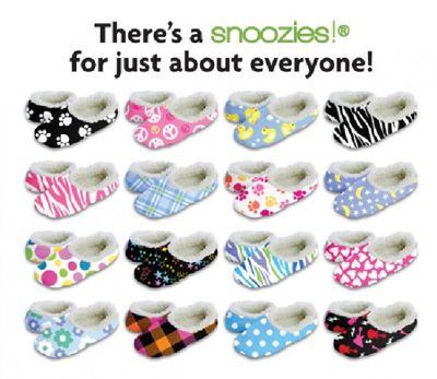 New Snoozies Slippers Women Fuzzy House Shoes No Skid  