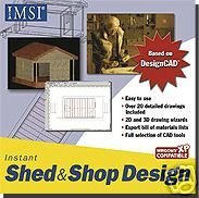 Shed & Shop Building Plans Construction Software Vista  