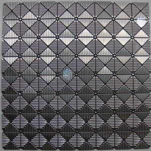 Neelnox Stainless Steel Metal Tile Mosaic Kitchen Z 15  