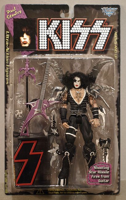   KISS Paul Stanley action figure 1997 Rock and Roll Legend MOC  